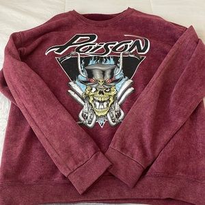forever 21 poison sweatshirt